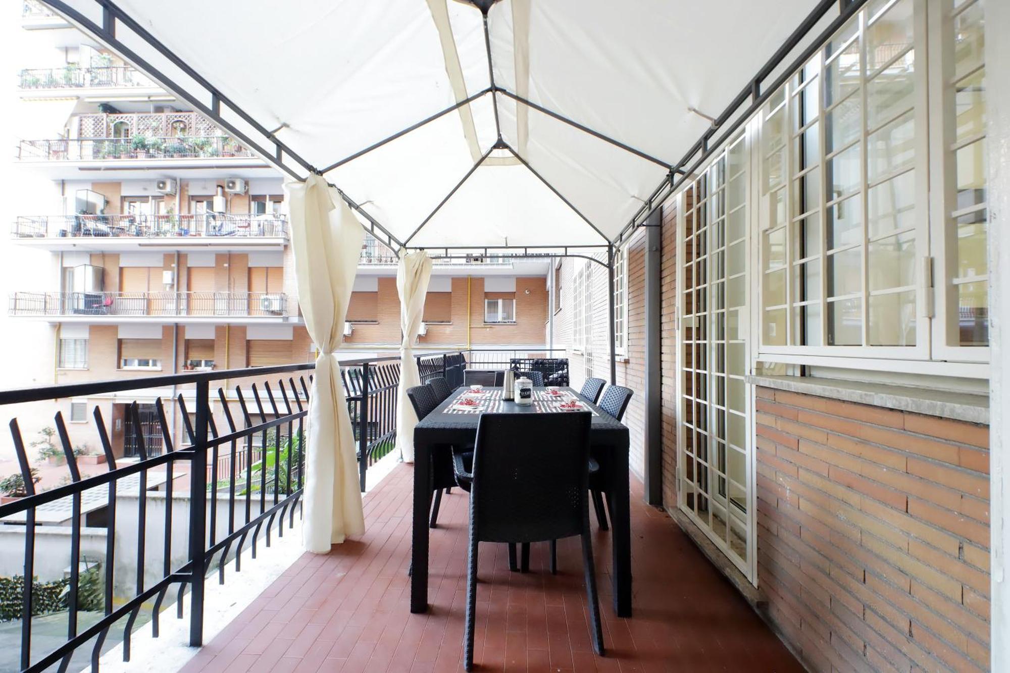 Lovely Apartment With Terrace Near The Vatican Roma Ngoại thất bức ảnh